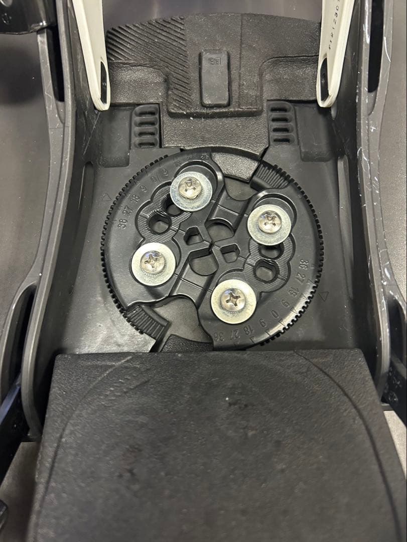 Burton Genesis スノーボード ビンディング ホワイト/ブラック