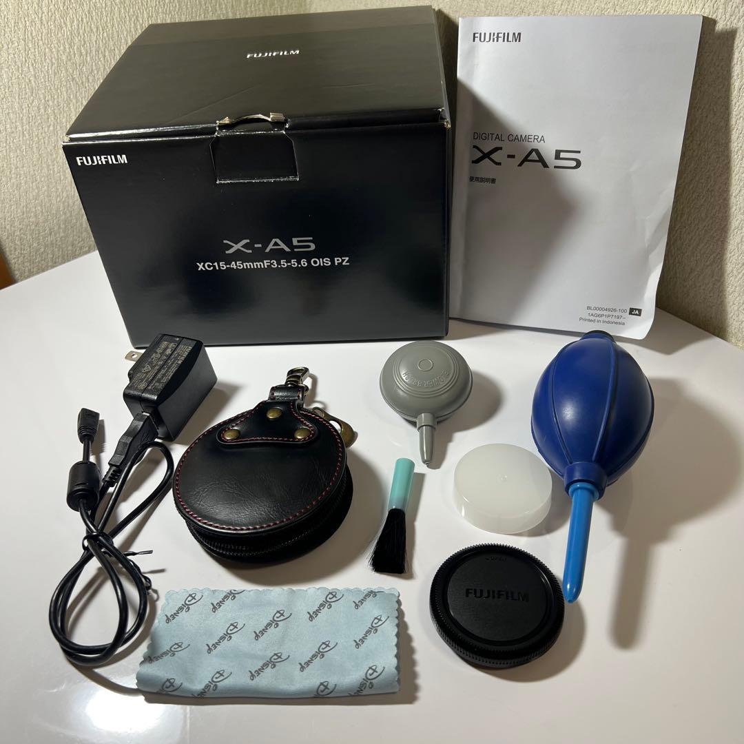 FUJIFILM X-A5 ミラーレス一眼カメラ 動作確認済