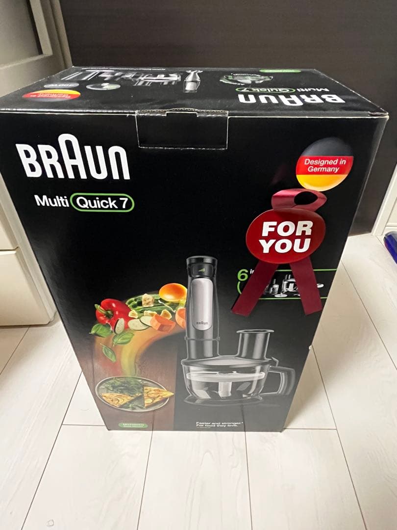 こ*り様 【新品未開封品】ブラウン ハンドブレンダー マルチクイック7 MQ70