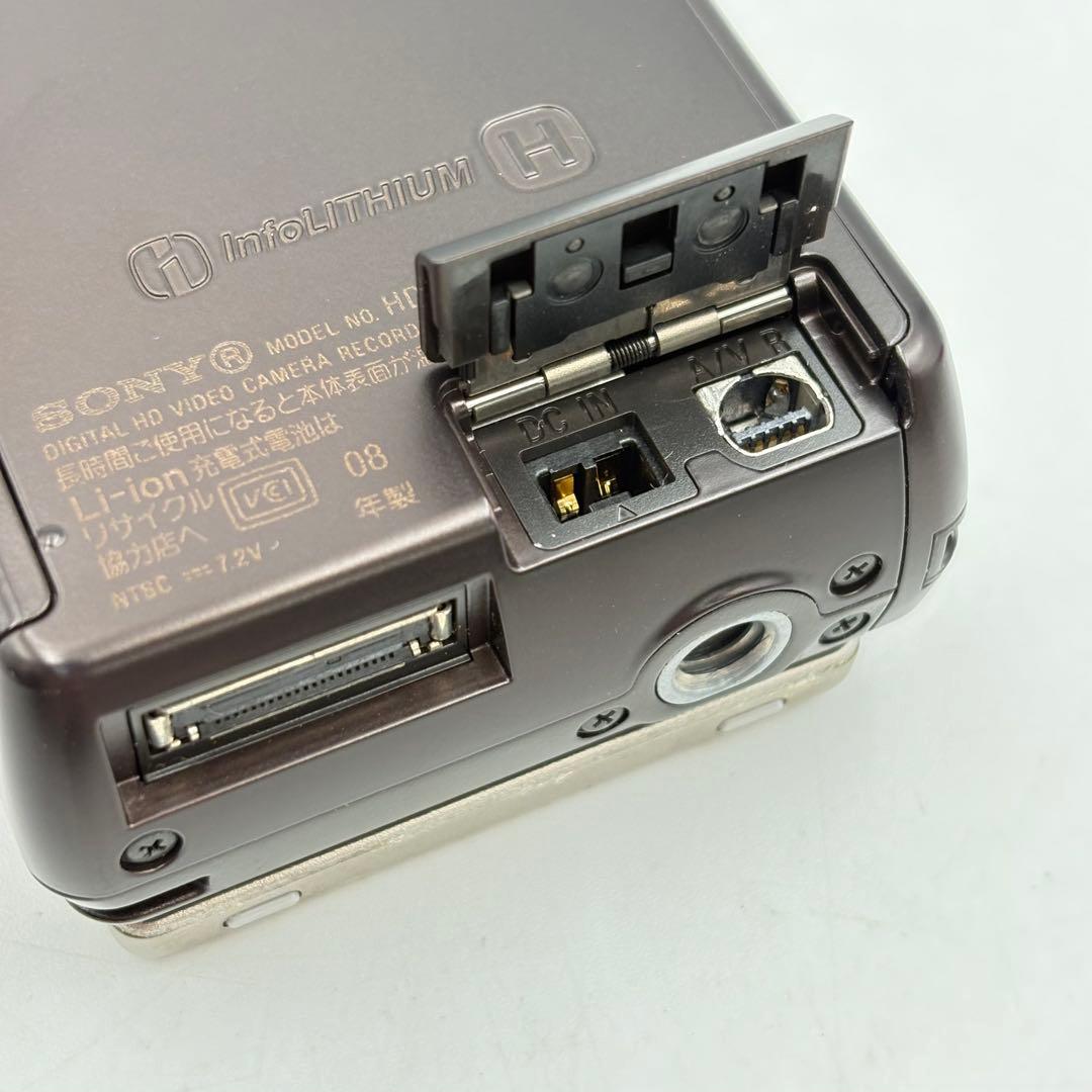 ソニー デジタルハイビジョンハンディカム ブラウン 0914-S6917s