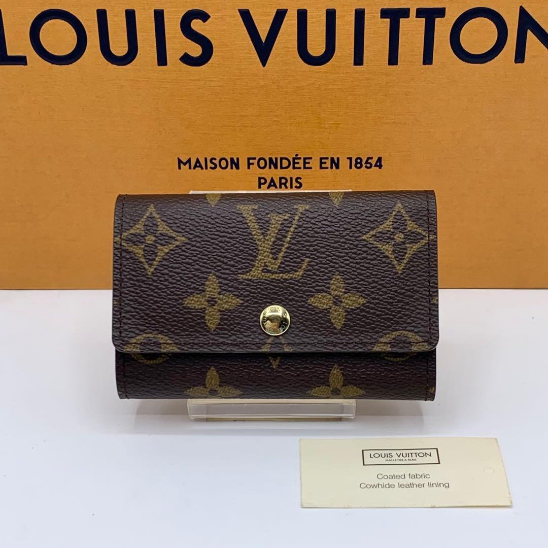 【超美品】ルイヴィトン　ミュルティクレ6 キーケース　6連　モノグラム