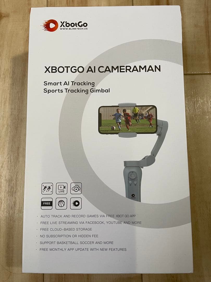 中古美品　XbotGo AI CAMERAMAN スポーツトラッキングジンバル
