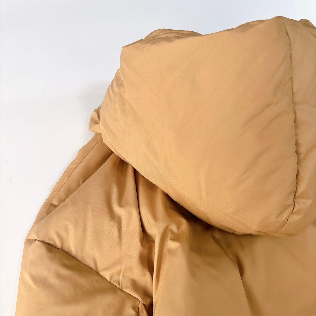 M*Y様 美品⁑アーバンリサーチ　ステッチレスフードダウン　ベージュ　ロングショ