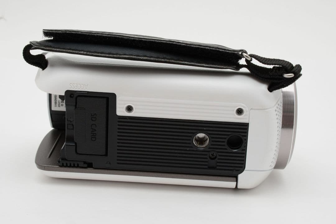 極美品Panasonic HC-V480MS ホワイト　ハンディカムビデオカメラ