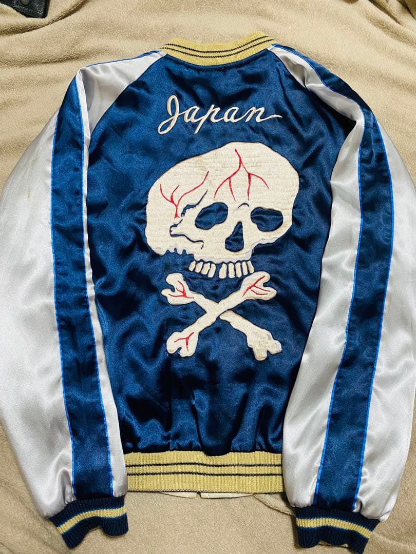 テーラー東洋 日本限定 スカジャン スカル 龍 ２面用 unisex