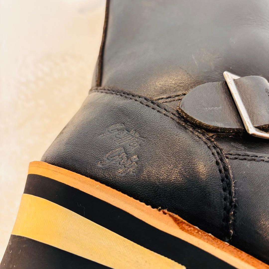 【極美品】Getta Gripゲッタグリップエンジニアブーツ　レディース24cm