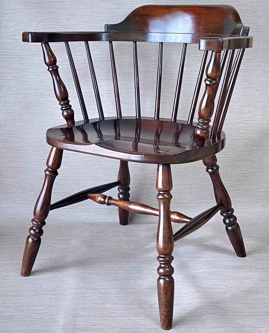 アームチェア 松本民芸家具 91型 キャプテンチェア 無垢材 送料無料 匿名配送