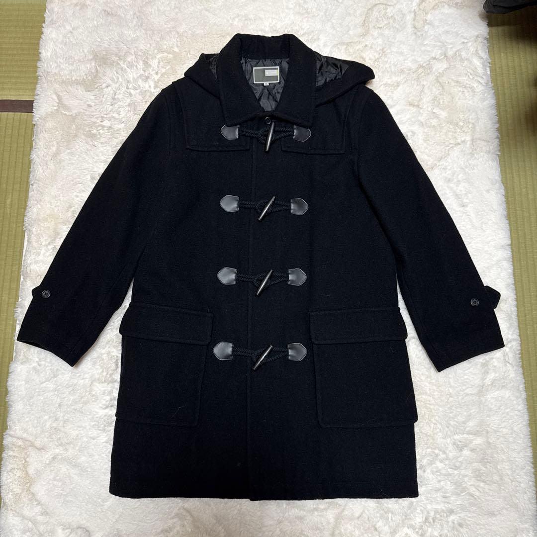 KANKO ダッフルコート　Mサイズ　学生　ブラック　スクールコート