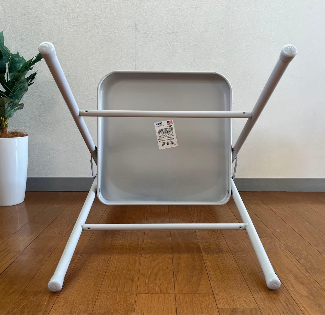 ◆未使用◆ Meco フォールディングチェア　① 折り畳み椅子　アメリカ　USA