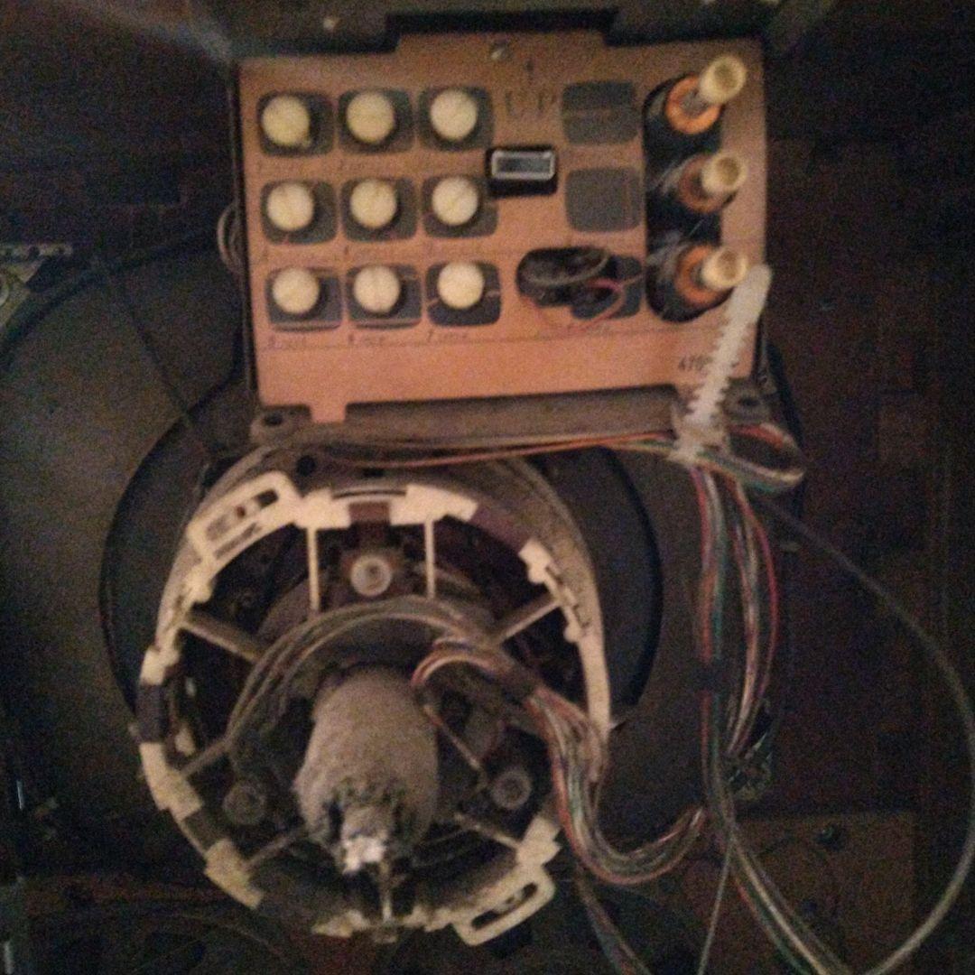 テレビ 昭和 昭和レトロ ジャンク品 日立 18インチ位