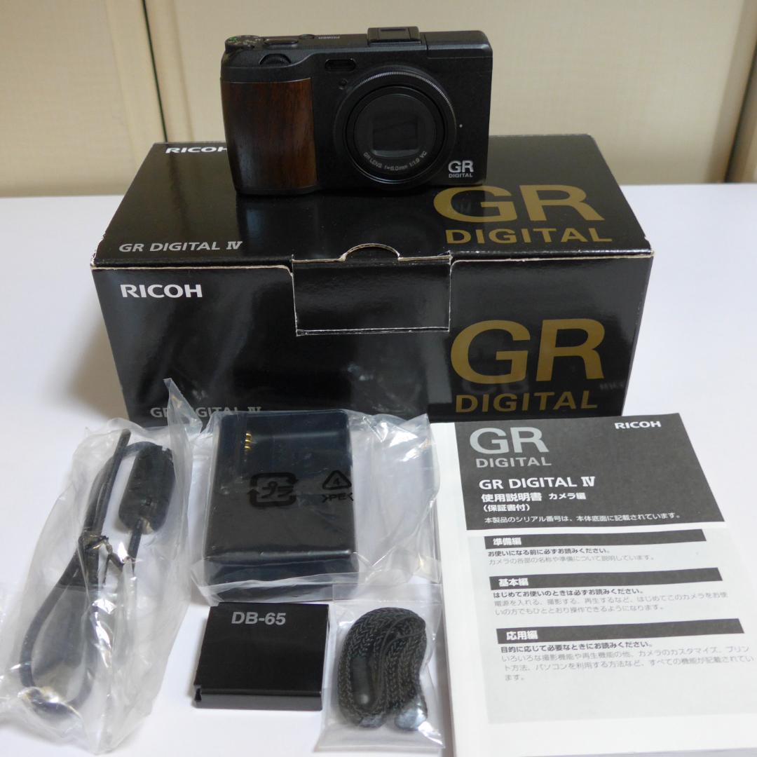 【美品】RICOH GR DIGITAL IV