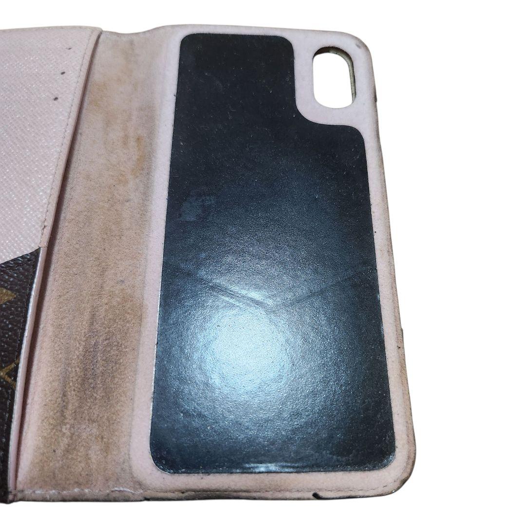 ルイヴィトン フォリオモノグラム 手帳型スマホケース ヴィヴィエンヌ