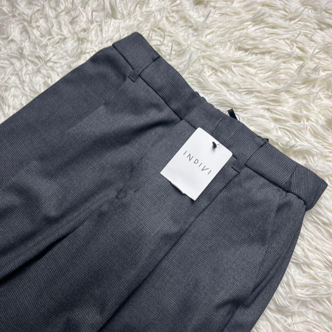 ●良品　パンツ未使用　INDIVI スーツ　セットアップ　上下　チェック
