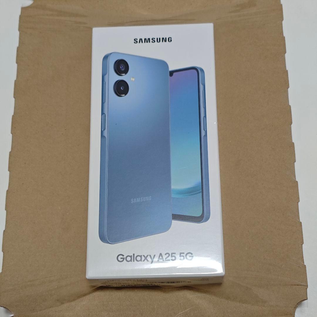 Samsung Galaxy A25 5G 本体 ブルー 新品未開封