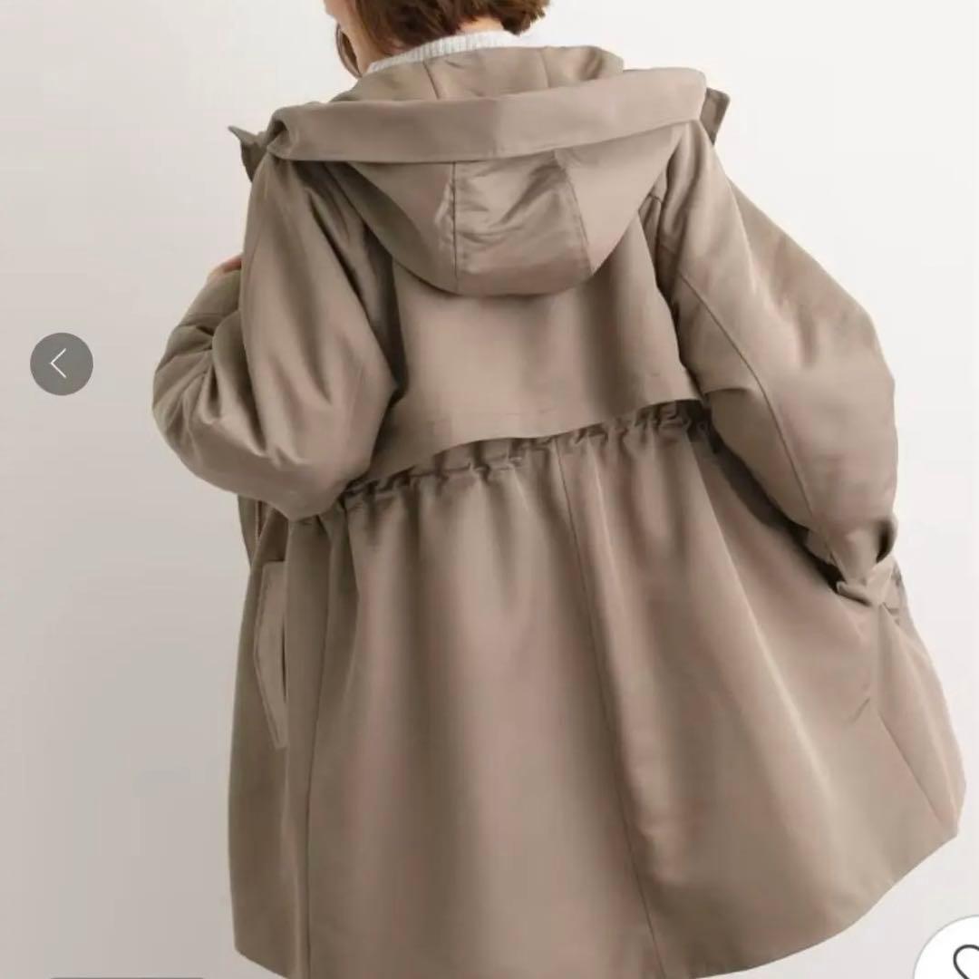 今季秋冬新作　grove ボアライナー付きモッズコート LL