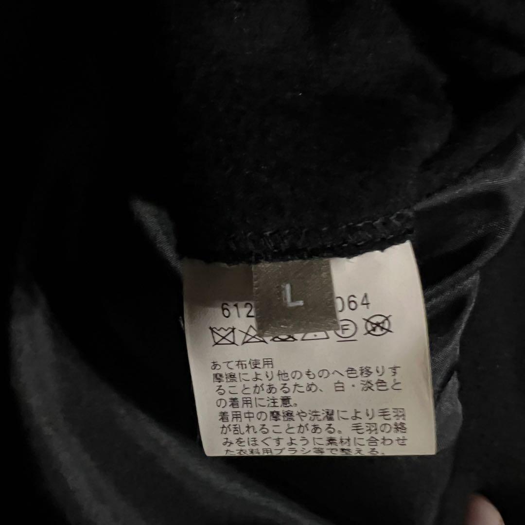 美品　UNITED ARROWS チェスターコート　黒 Lサイズ