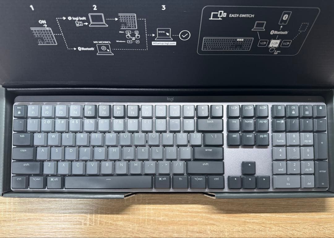 Logitech MX MECHANICAL US配列 茶軸 YR0082