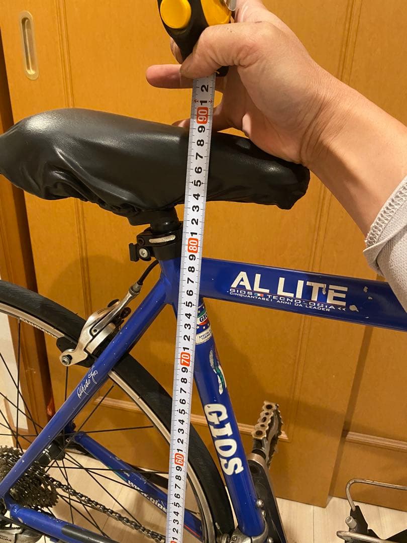 GIOS アルライト サイズ54 ロードバイク 青 身長170〜