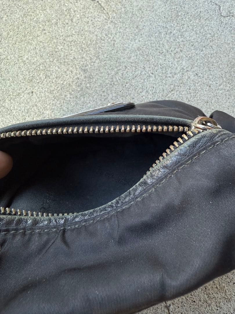 バッグ DOLCE&GABBANA Black l Plate Belt Bag