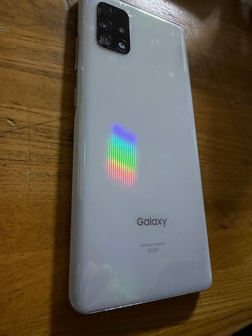 Galaxy スマートフォン 本体 ホワイト