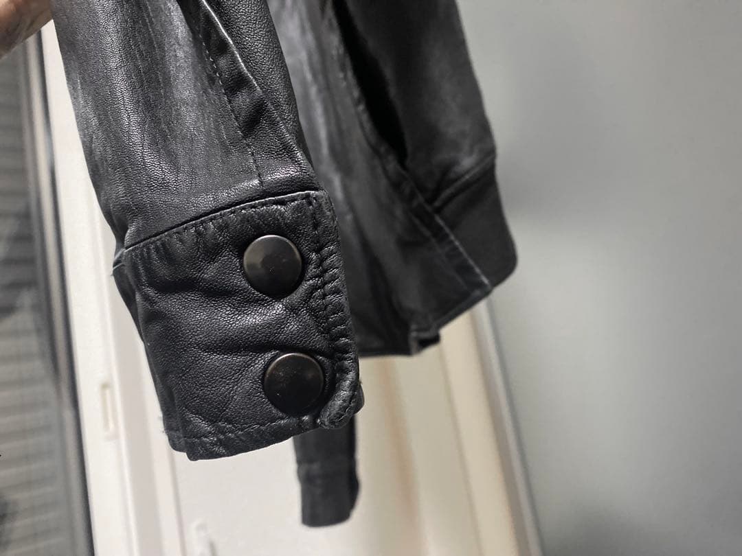 ジャケット・アウター Rick Owens archive leather biker jacket