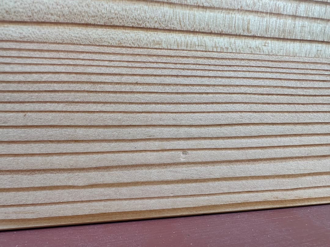 ウッドバスケット　Ｌサイズ　フタ付き