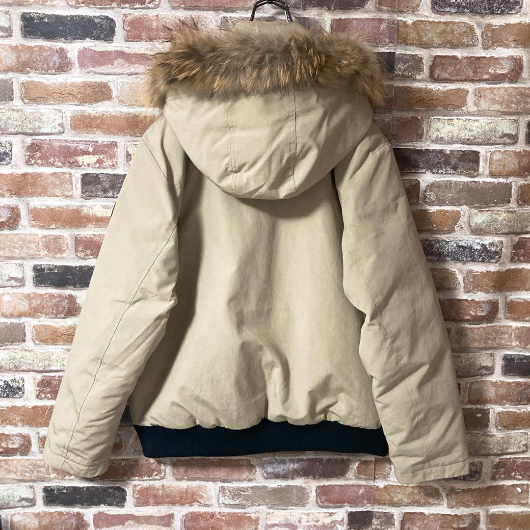 《希少》ディスカバリー　discovery ダウンジャケット　ファー付き　XL