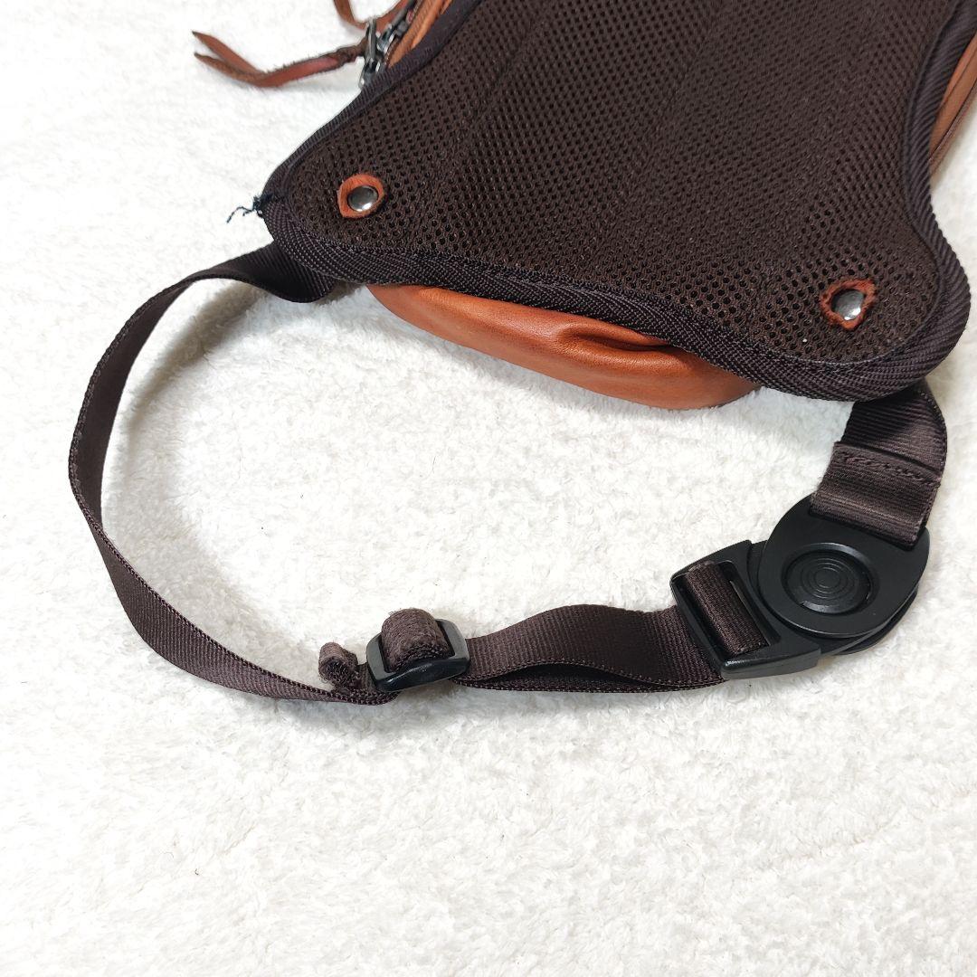 クシタニ KUSHITANI K-3578 2WAY レッグバッグ 本革 レザー