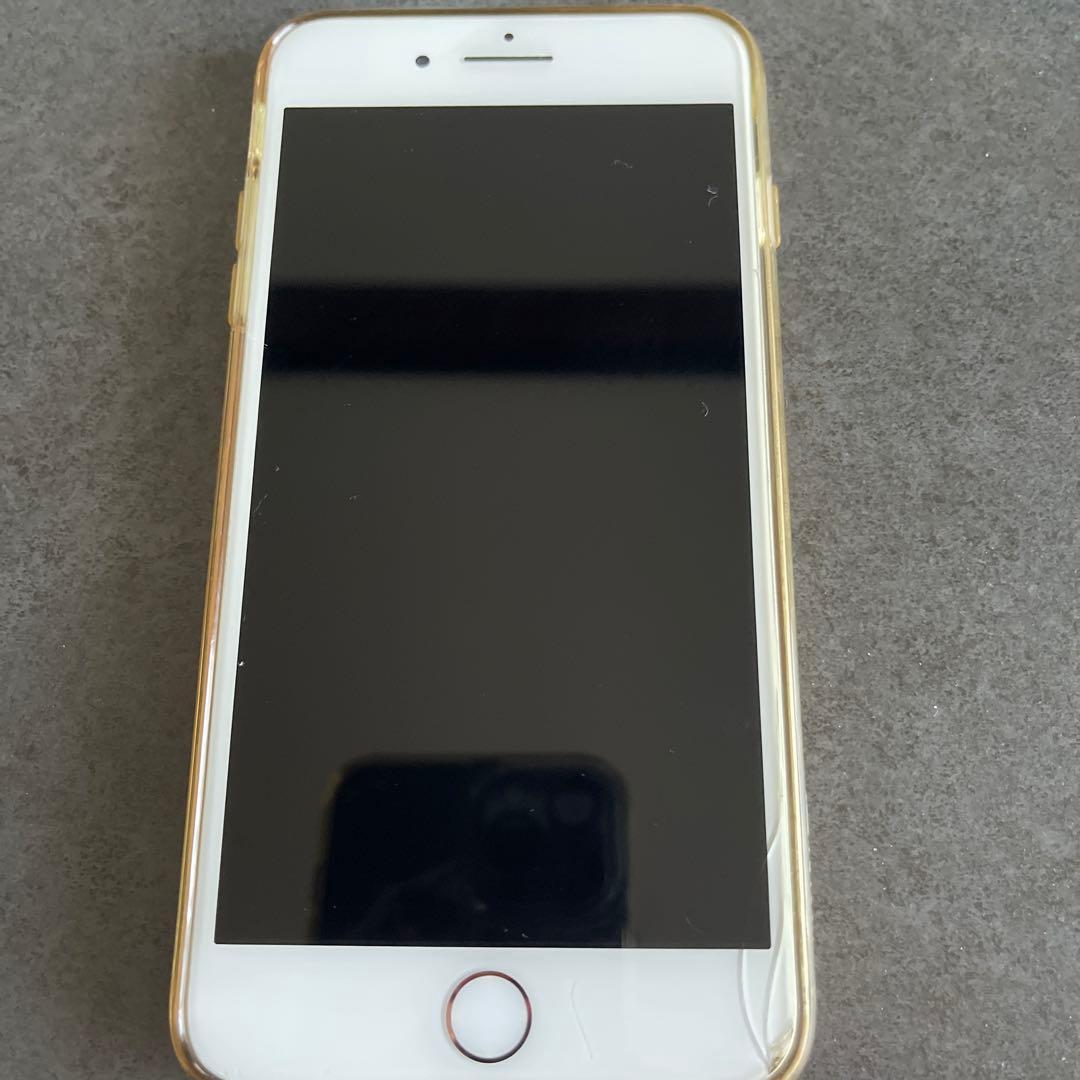 iPhone8Plus ゴールド64GB 本体　画面右下割れあり