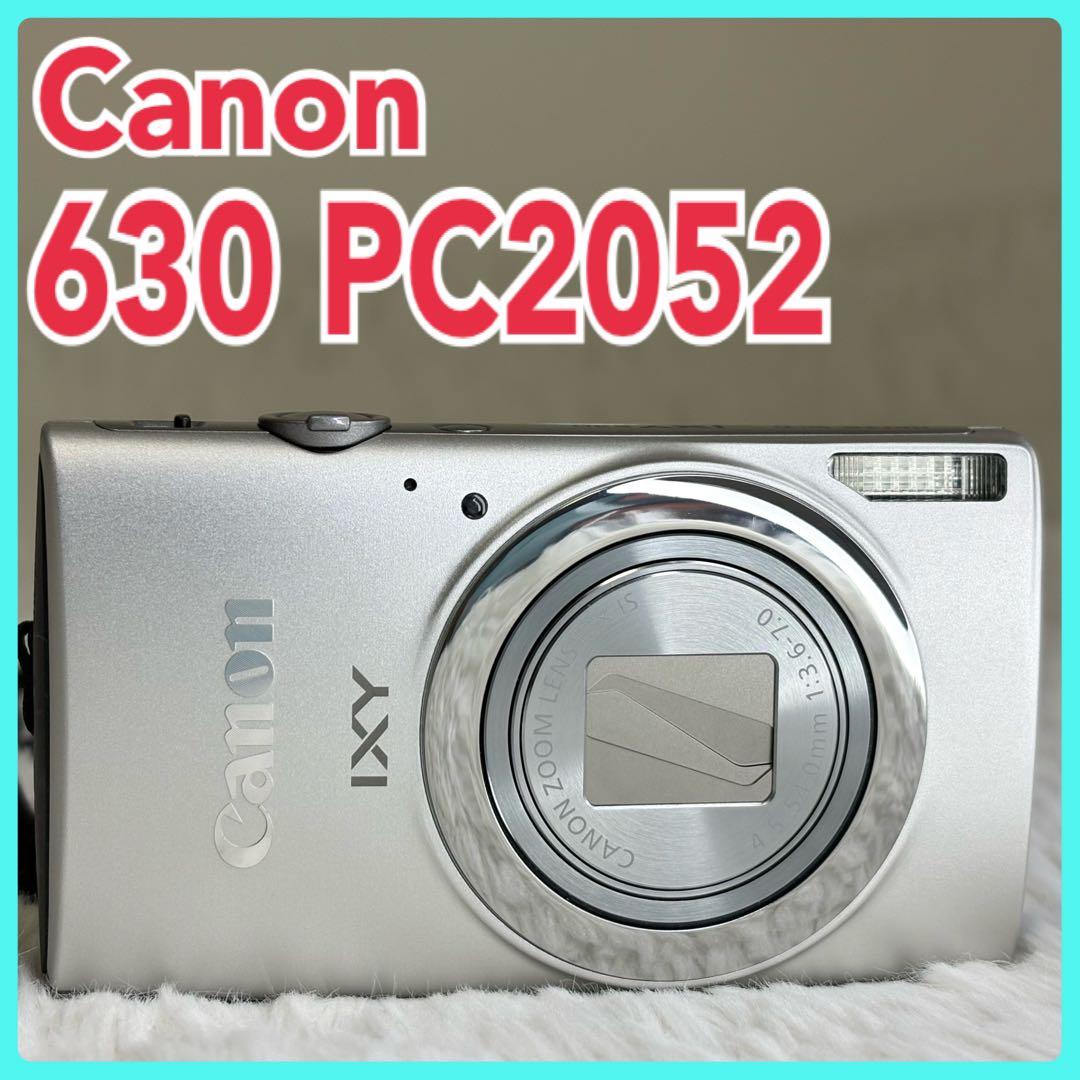 美品　Canon IXY 630 PC2052充電器　説明書 コンデジ　動作品