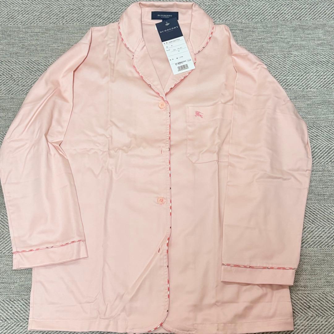 美品　BURBERRY LONDON バーバリー　ルームウェア　パジャマ　ピンク