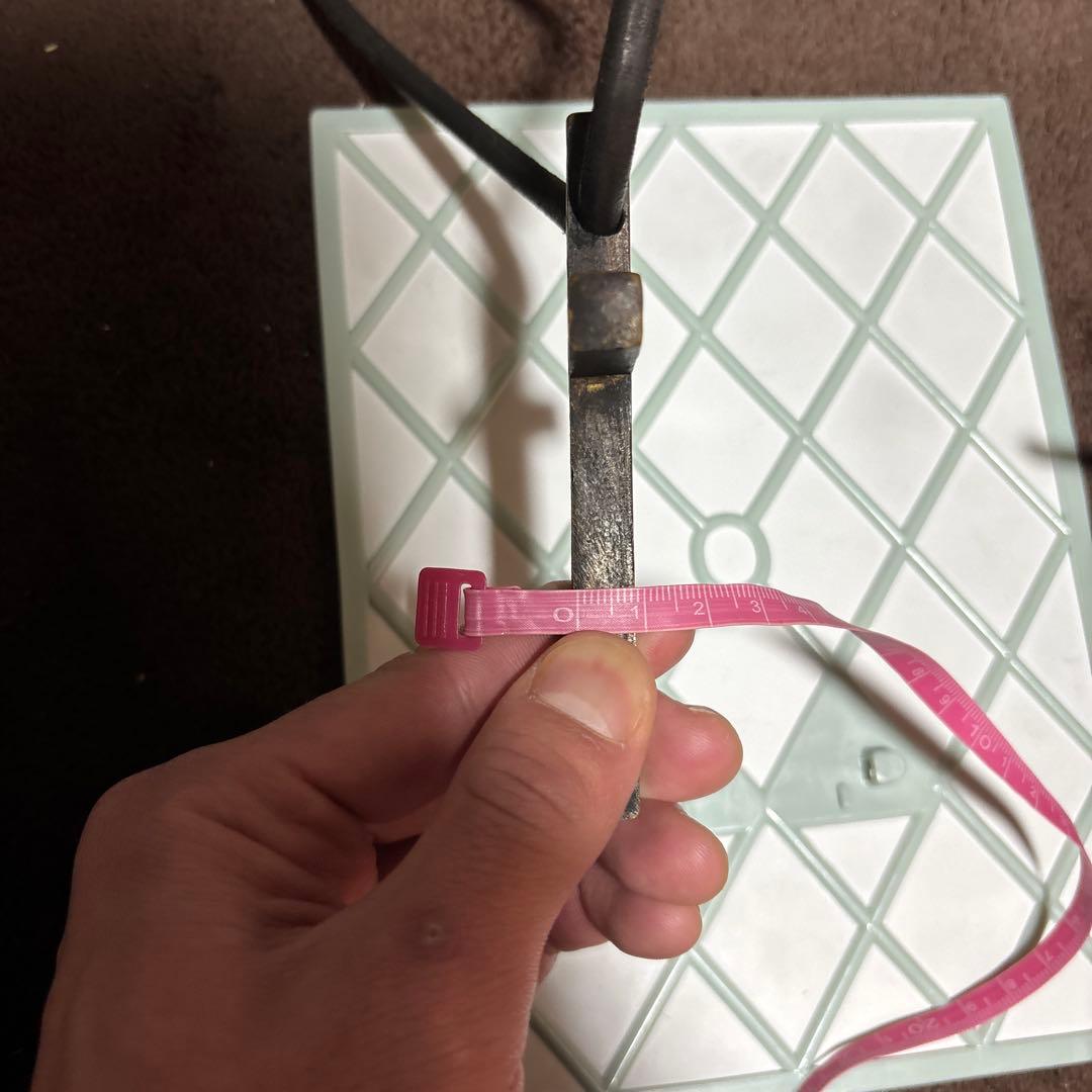 ジュンウエゾノ　ロザリオネックレス 真鍮製