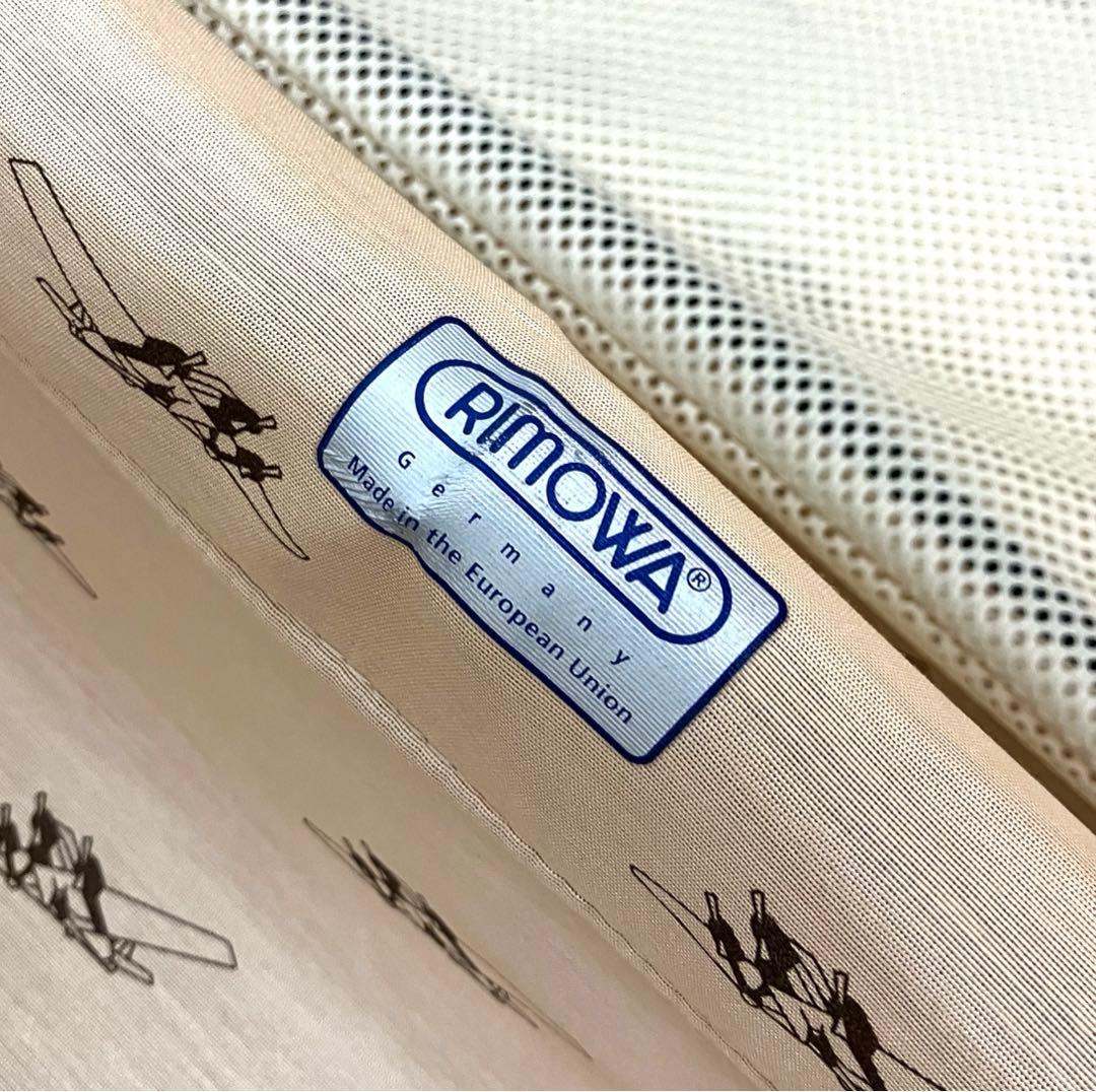 美品 RIMOWA リモワ ユナイテッドアローズ104L ハニーゴールド XL