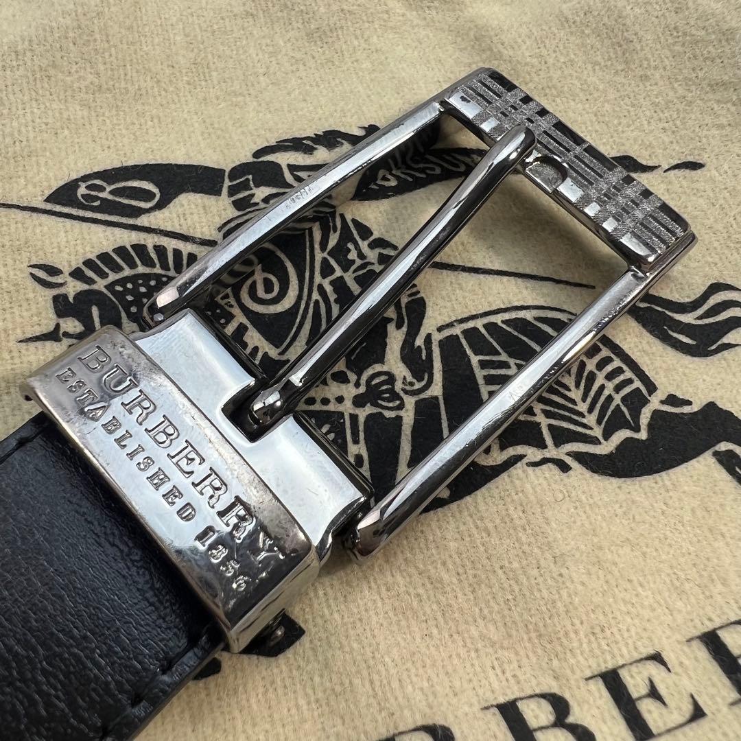 美品 BURBERRY PRORSUM レザーベルト サイズ40/100