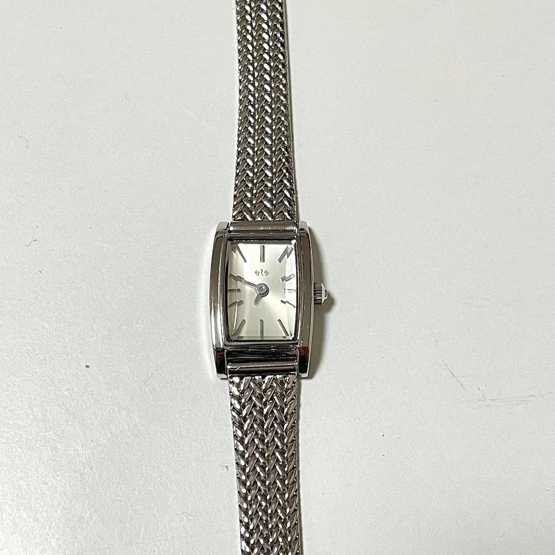ete レクタングルフェイス メッシュベルト ウォッチ