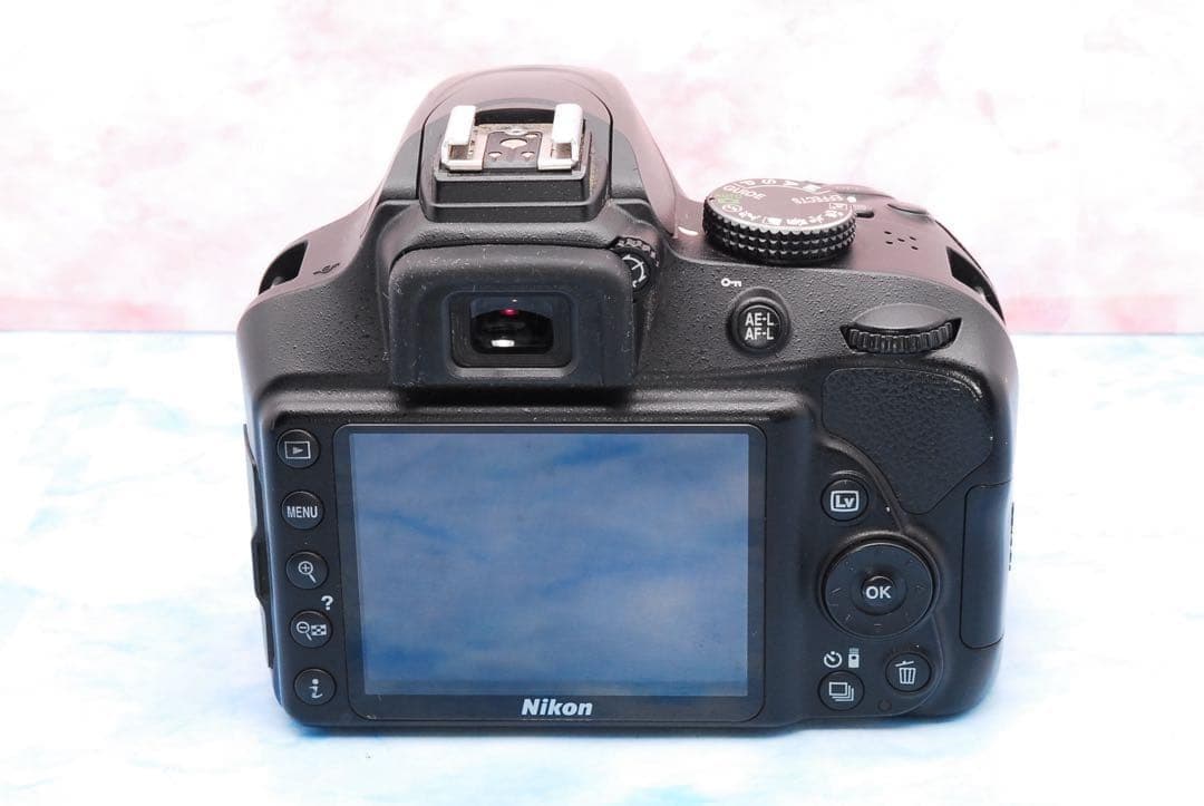 ニコン D3400★豪華Wレンズ★一眼レフカメラ★スマホ転送OK★バッグ付