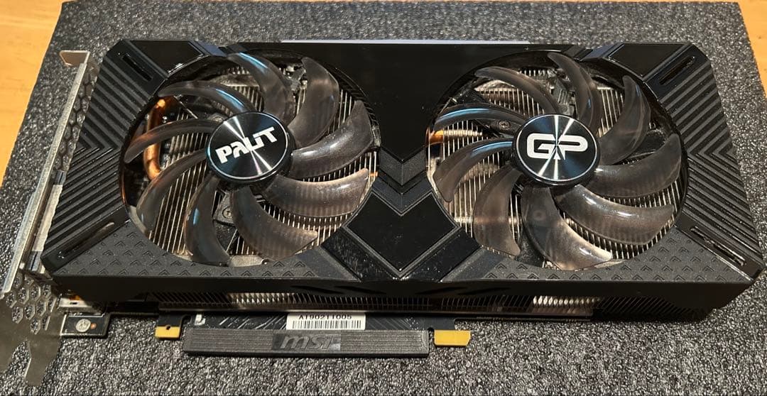 palit GeForce RTX 2070 OC 動作確認済み