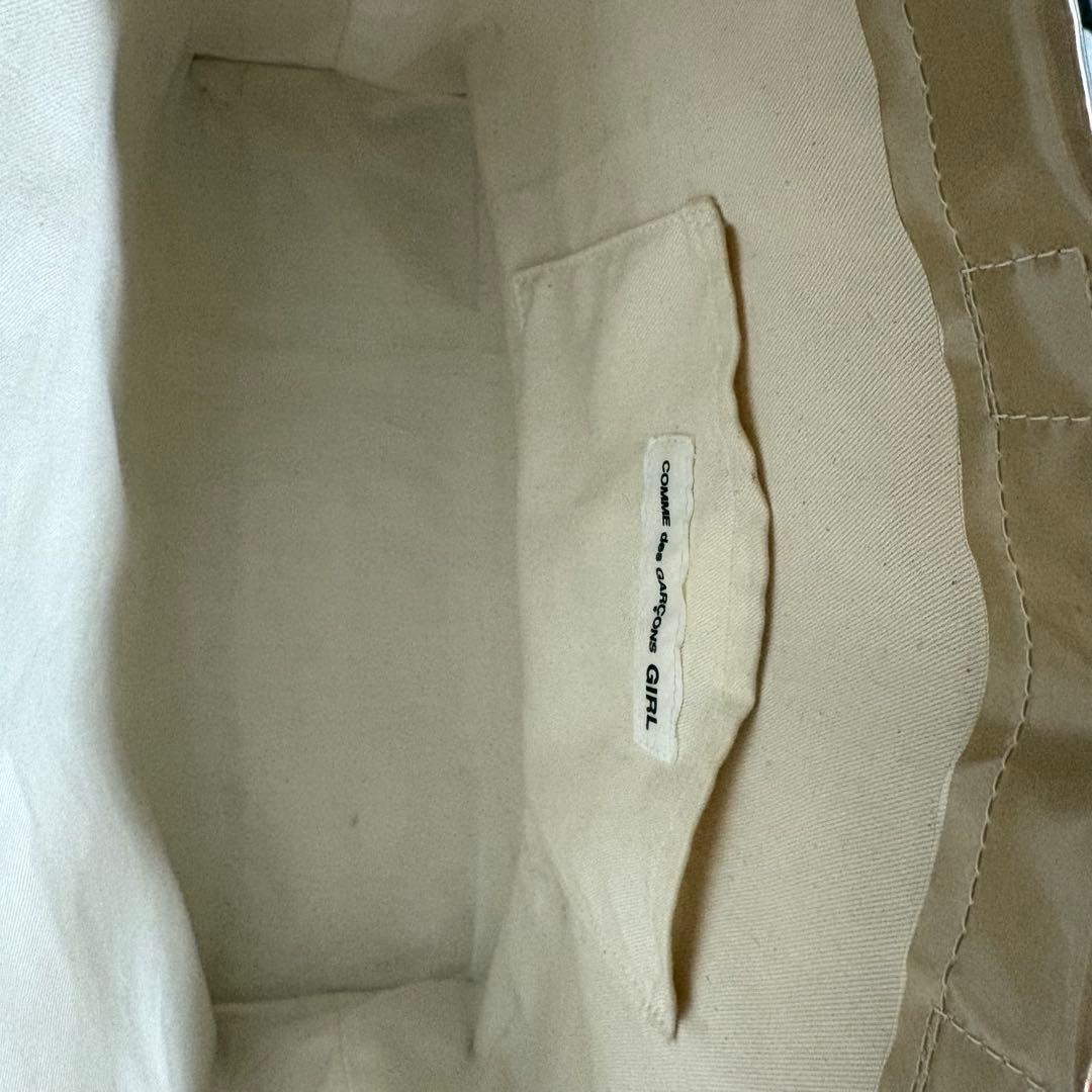 COMME des GARÇONS GIRL限定 PVC バック　レッド