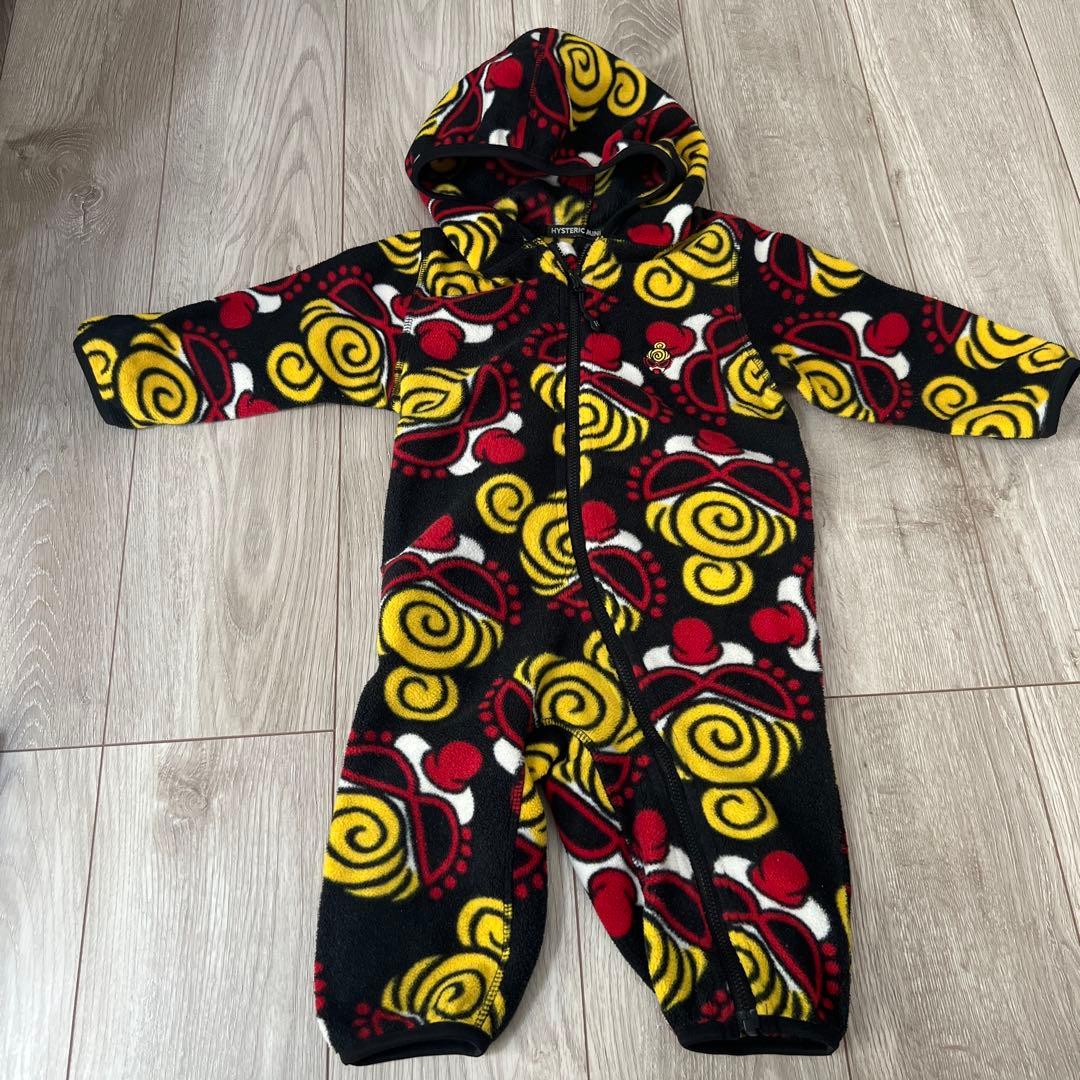 hystericmini ヒステリックミニ　ロンパース　カバーオール70 80