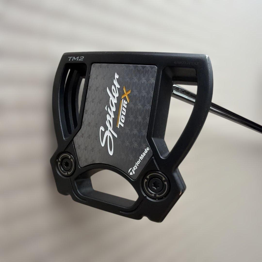 美品★スパイダー ツアー X トラス TM2 トラスセンター パター★33インチ