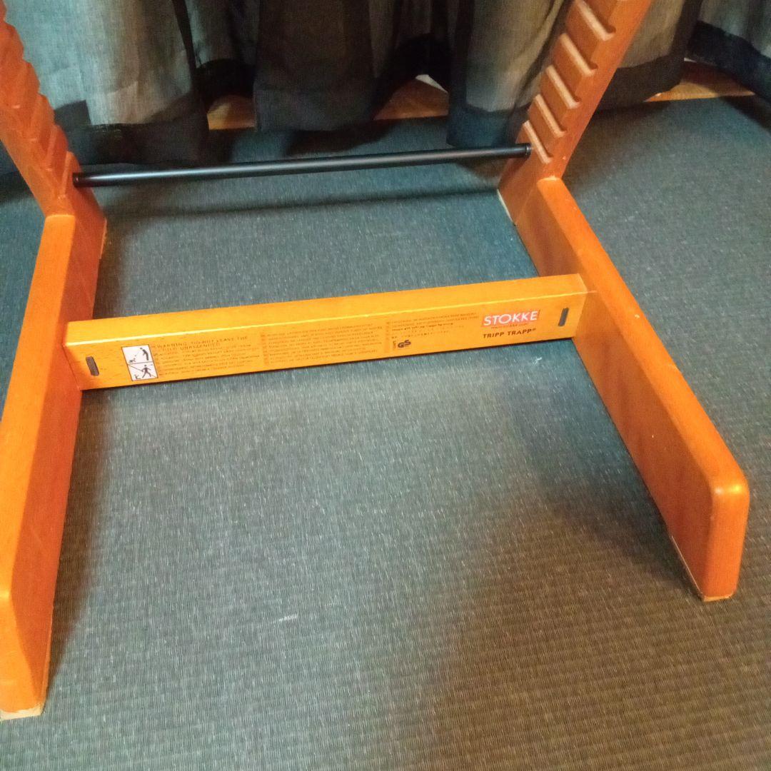 ストッケ トリップトラップ ベビー椅子 ナチュラル ベビーガード付 ハイチェア