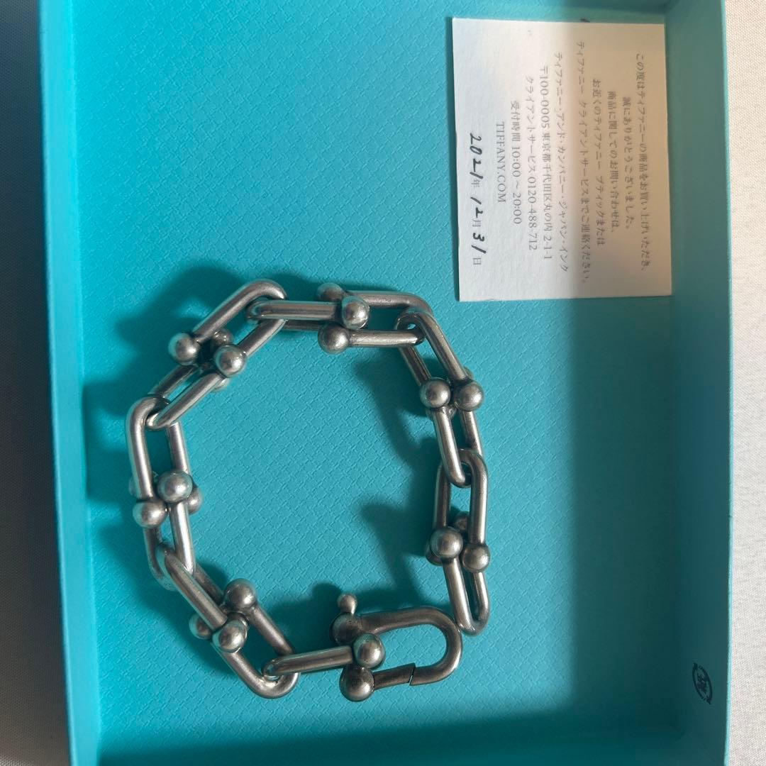 Tiffany シルバー リンクチェーン ブレスレット