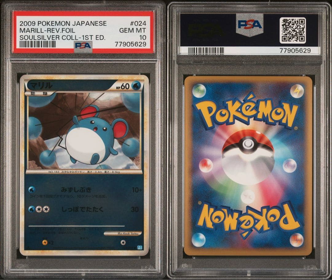 【PSA10】マリル ミラー :1ED [L1-S 024/070]