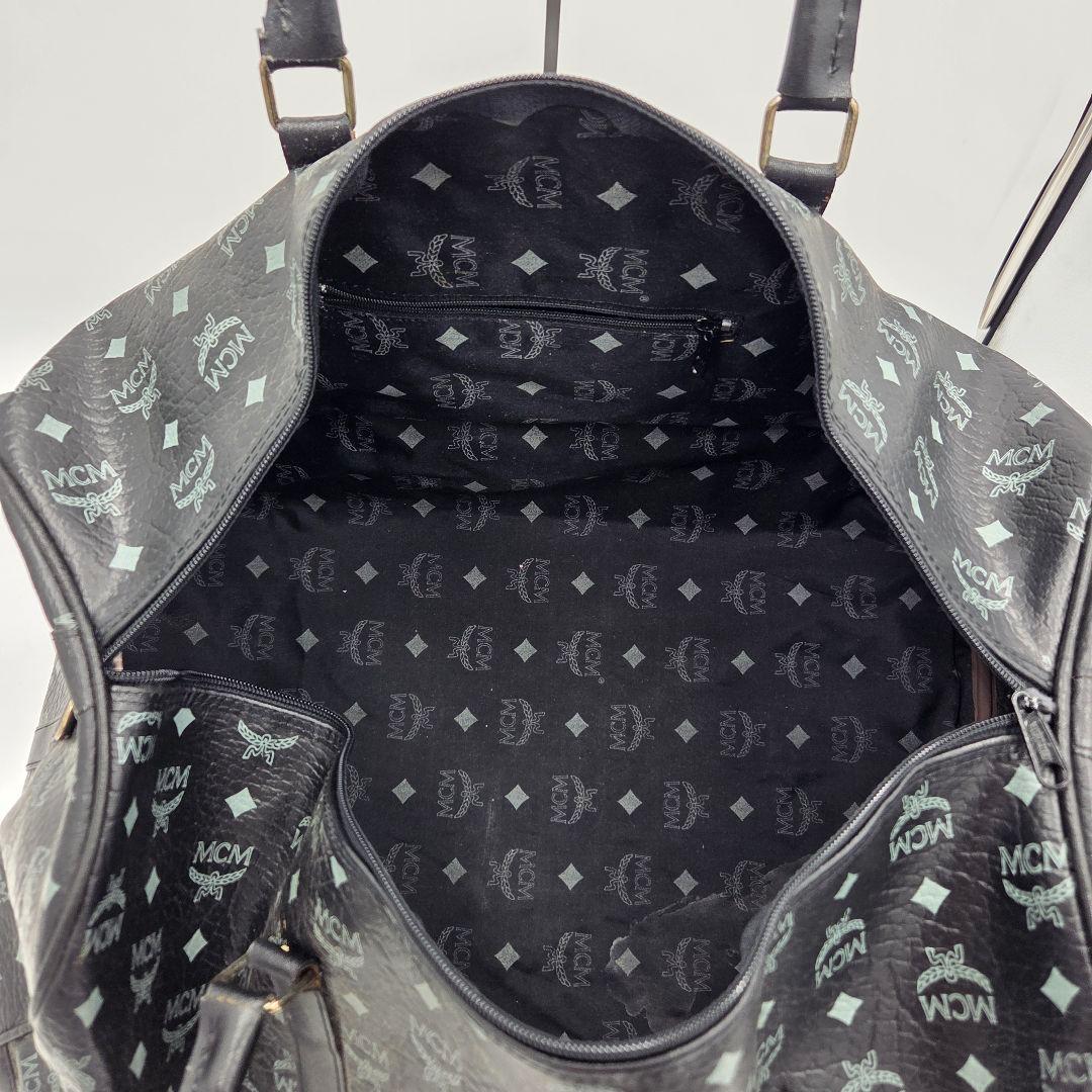 MCM ブラック ボストンバッグ