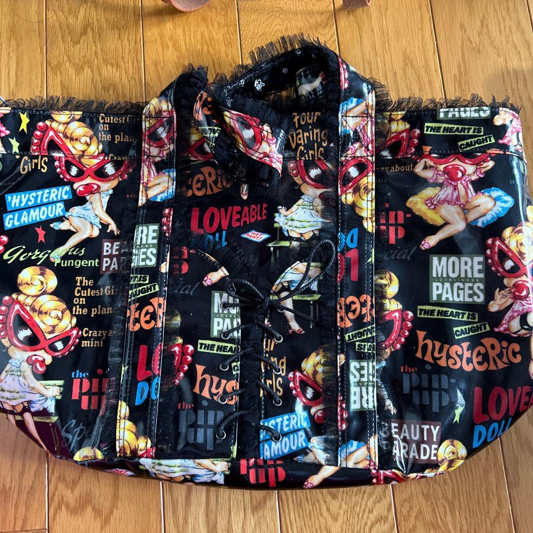 ヒスミニ　マザーズバッグ　黒