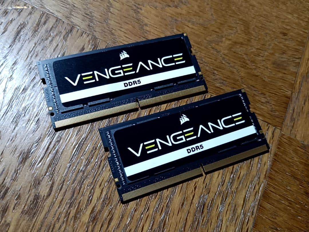 要コメント★CORSAIR DDR5-4800メモリー 32GB×2枚=64GB