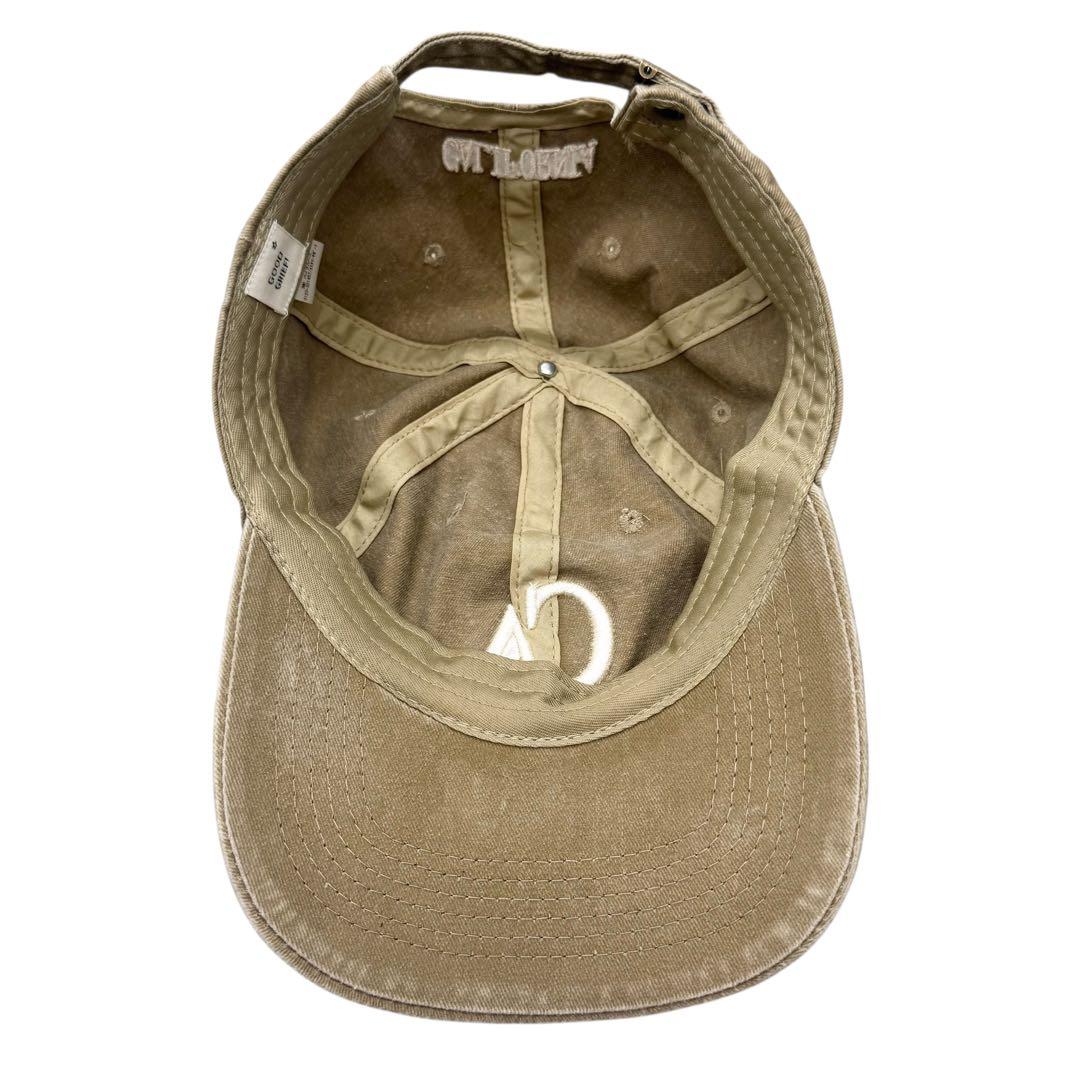 アパルトモン GOOD GRIEF！CA WASHED CAP ベージュ 刺繍