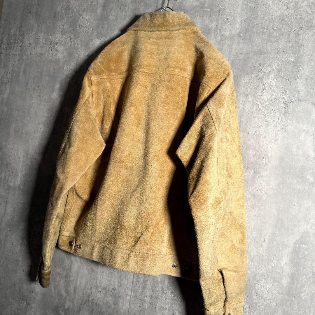 ⭐️希少⭐️ワコマリア スウェードトラッカージャケット 日本製 L〜XL相当 非売品