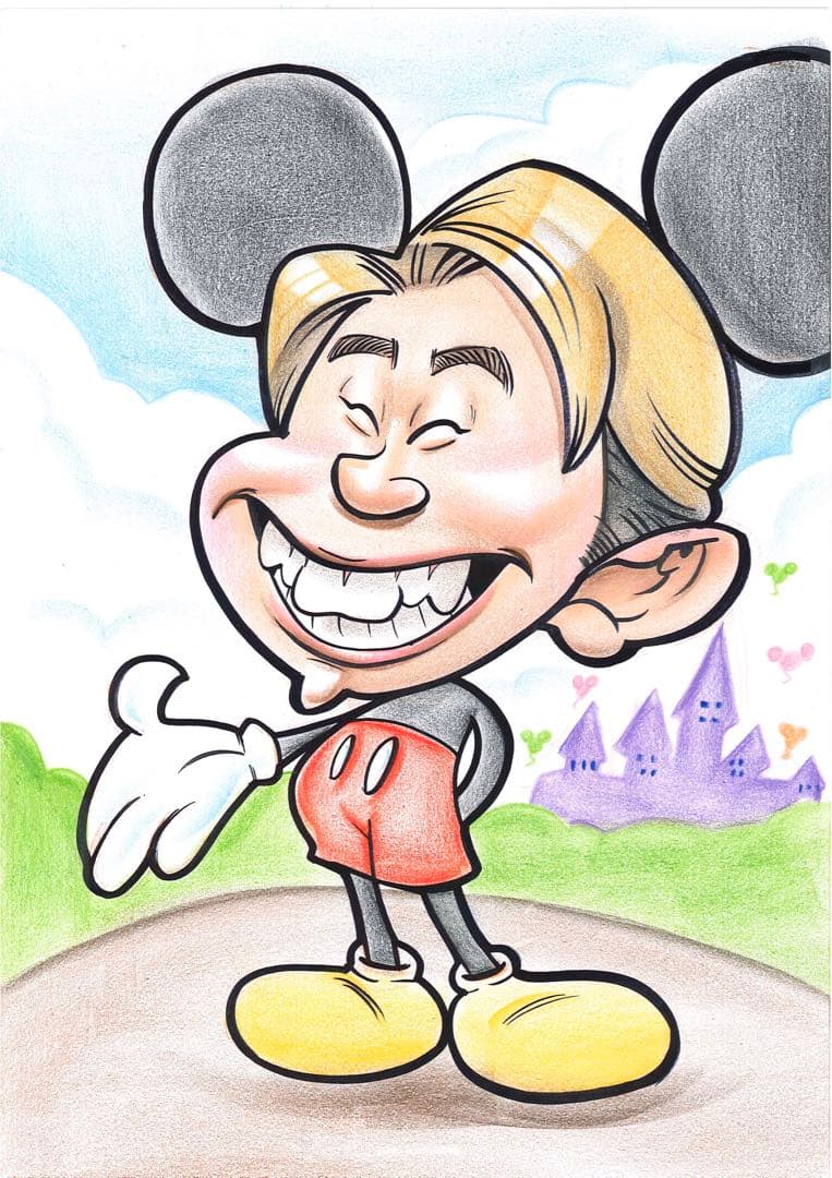 世界で1枚の手描きのオーダーメイド似顔絵★クリスマスプレゼント★記念日