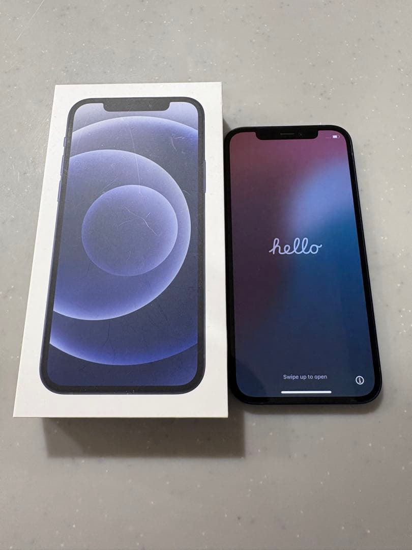 Apple iPhone 12 ブラック 256GB本体